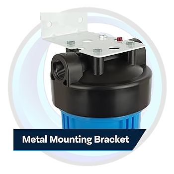 Securely Fastens to the Filter Housing with Mounting Lag Bolts