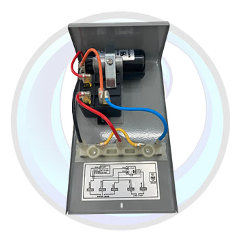 Inside of Control Box Shown