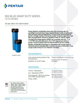 154069 | Pentek Big Blue 10" & 20" Filter Housing Cap | 3/4" FPT x FPT