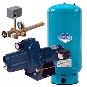 Jet Pumps, Pressure Tanks and Associated Fittings Available