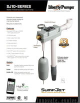 SJ10 | Liberty SumpJet® | Water Powered | Back-Up Pump