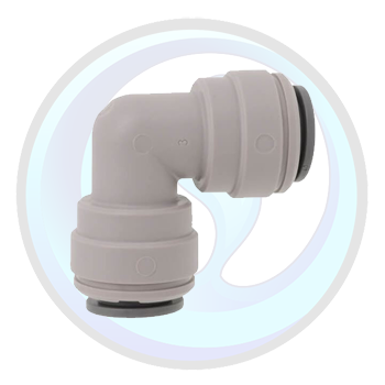 3/8" JG x 3/8" JG Acetal Grey