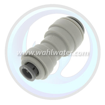 1/4" JG x 3/8" JG Acetal Grey