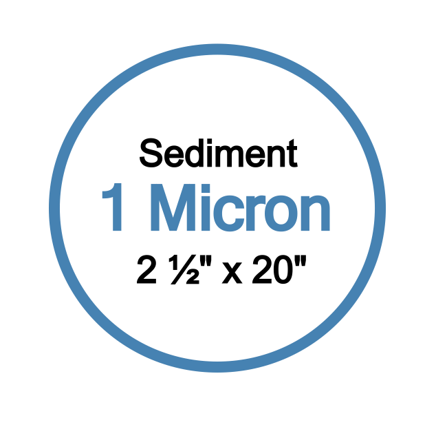 Fits 20" Standard Filter Housings