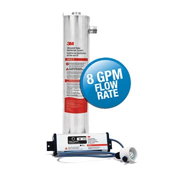 Used in the 3MUV-8 Ultra Violet Disinfection System