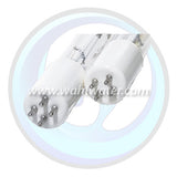 Set of Two 4 Pin Ultraviolet Lamps