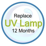 Replace Your Ultra Violet Lamp After 12 Months of Running Time