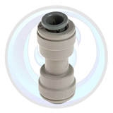 1/4" JG x 1/4" JG Acetal Grey